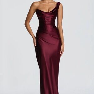BabyBoo Thalassa Maxi Dress - Cherry Lacquer